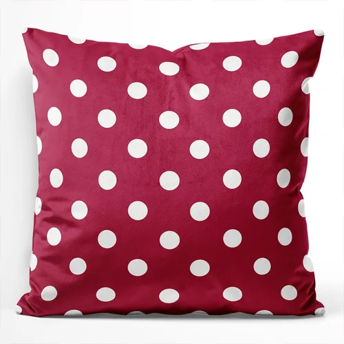 Vista 28 de Funda de almohada rectangular de felpa con diseño de lunares blancos y negros, con cremallera, un lado, impreso, 12 x 16 pulgadas, funda de cojín