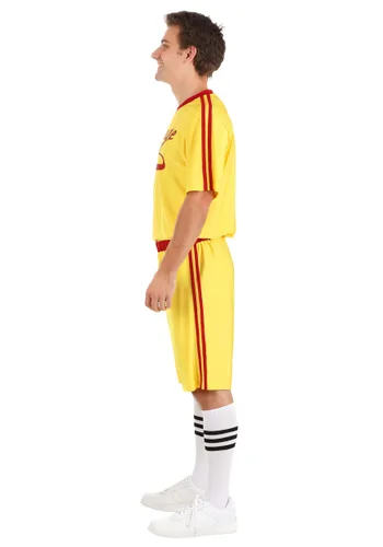 Vista 3 de Disfraz para Hombre de Average Joe's de Dodgeball Multicolor
