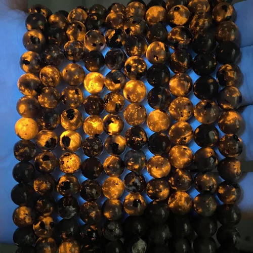 Vista 100 de 4MM 88 piezas de cuentas sueltas de piedra natural verde turquesa africana para hacer pulseras y collares de bricolaje
