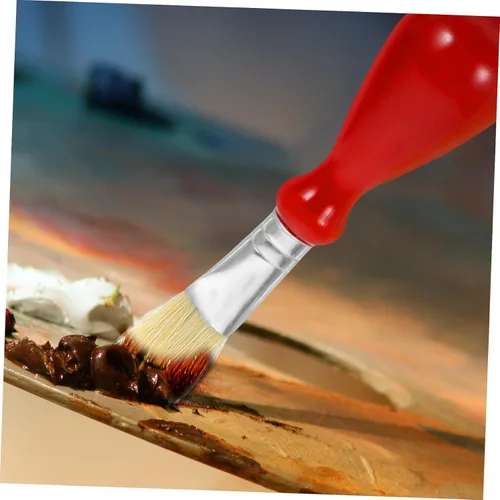 Vista 6 de Pinceles profesionales de pintura al óleo 6pcs pinceles de pintura de Sable para dibujar mango fácil de agarrar