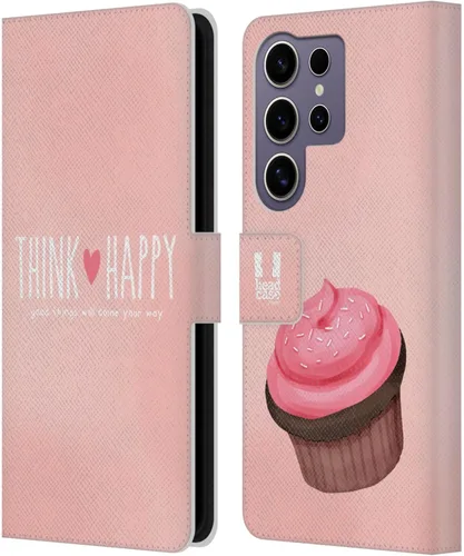 Vista 146 de Head Case Designs Assortment Cupcakes Happiness Leather Wallet Case Compatible with Samsung Galaxy A07 4G Surtido