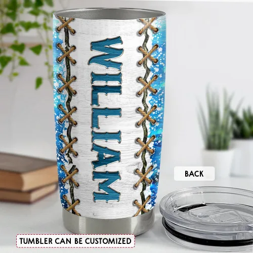 Vista 4 de SANDJEST Vaso de pesca personalizado de 20 onzas, 30 onzas, vasos aislados con tapa, taza de viaje para café, taza de viaje, taza no puede funcionar