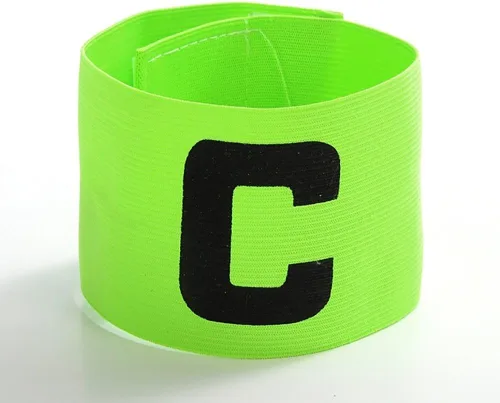 Vista 6 de Bandas de capitán de fútbol y fútbol, capitán anticaídas, para adultos y jóvenes, bandas ajustables para jugadores de baloncesto, paquete de 4