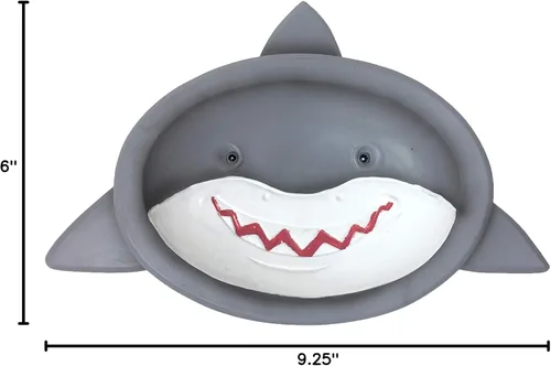 Vista 3 de Borders Unlimited Fish 'n Sharks - Jabonera blanca, multicolor