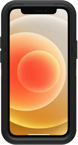 Vista 4 de OtterBox Defender XT, protección resistente con MagSafe para iPhone 12 Mini, color negro, embalaje no minorista
