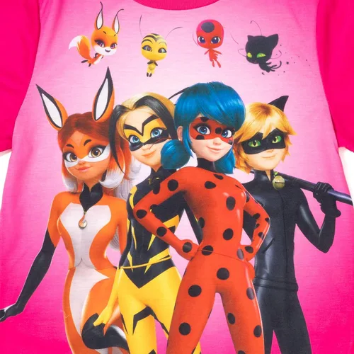 Vista 4 de Miraculous Cat Noir Ladybug Rena Rouge - Pijama para niñas