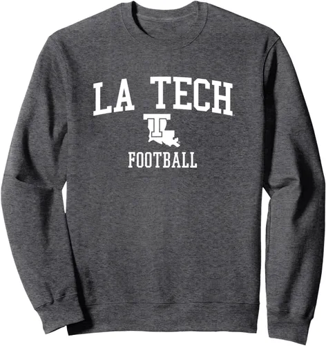 Vista 3 de Louisiana Tech Bulldogs Football Sweatshirt
