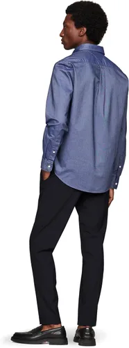 Vista 3 de Tommy Hilfiger Camisa Oxford de manga larga con botones para hombre, también disponible en tallas grandes y altas