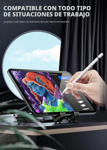 Vista 5 de SUPCASE Soporte plegable ajustable para tableta, soporte de escritorio