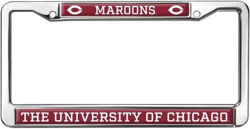 Vista 217 de Texas A&M University - Texarkana Mascot - Marco de metal estándar para placa de matrícula de tamaño completo