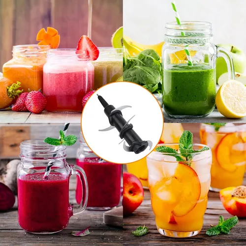 Vista 7 de Cuchilla de repuesto para licuadora Ninja, 6 cuchillas Ninja Blender piezas de repuesto compatibles con Nin-ja Kitchen System 1100 para Ni-nja 72 oz