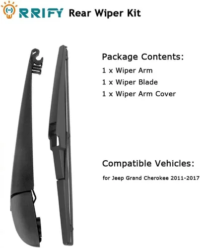 Vista 6 de Juego de limpiaparabrisas trasero 68079868AA para Jeep Grand Cherokee 2011-2013 (no para 2014+)