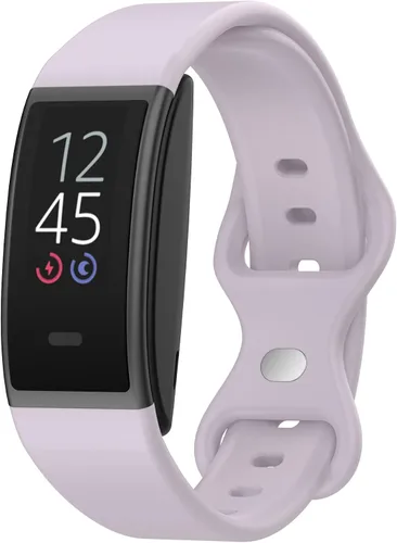 Vista 2 de Paquete de 2 correas compatibles con Fitbit Charge 6/Charge 5 Smart Watch Charge 6 Accesorios Correas de repuesto de silicona ajustables Pulsera
