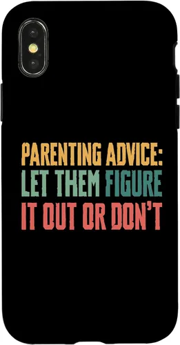 Vista 5 de Parenting Advice: Let Them Figure It Out Or Dont Case for iPhone 16