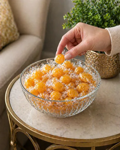 Vista 5 de Botones de caramelo Butterscotch de 2 libras. - Caramelo duro envuelto individualmente embalado por Snackadilly