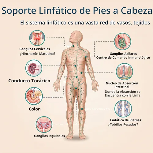 Vista 3 de Drenaje linfático: gotas de drenaje linfático, limpieza y alivio de la hinchazón que apoya la salud linfática (2 onzas líquidas)