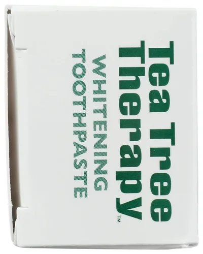 Vista 5 de Tea Tree Therapy Pasta dental blanqueadora natural, 3 onzas