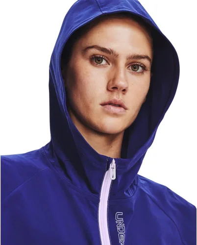 Vista 6 de Under Armour Chaqueta tejida con cremallera completa para mujer