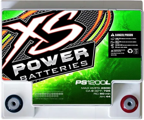 Vista 4 de XS Power PS1200L 2600A Amp 12V Batería AGM de Audio para Automóvil Power Cell 1500W / 3000W