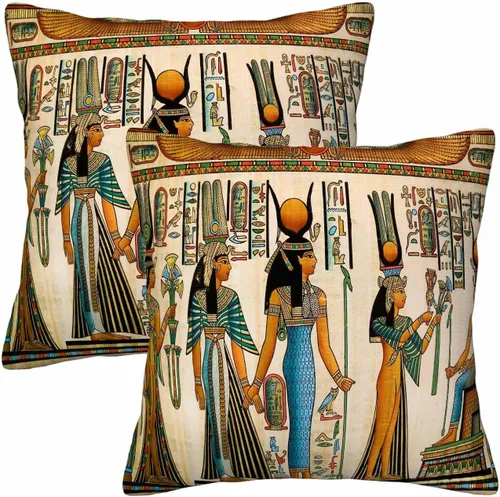 Vista 8 de Juego de 2 fundas de almohada de panal de abeja de 18 x 18 pulgadas, color amarillo miel, abstracto, fundas de almohada cuadradas de terciopelo