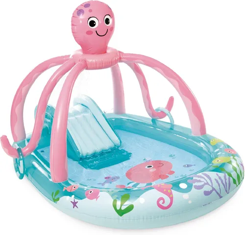 Vista 5 de INTEX 57128MW Shark Play Center - Piscina inflable para niños, 61.5 x 51 x 33 pulgadas, a partir de 2 años