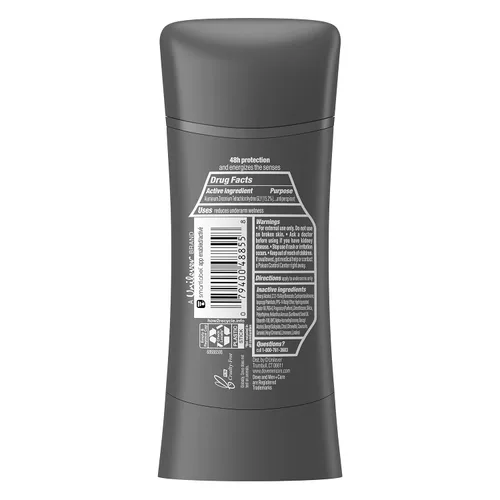 Vista 2 de Dove Men+Care - Desodorante antitranspirante de cúrcuma y mandarina fresca, desodorante de inspiración natural para hombres, 2.6 onzas