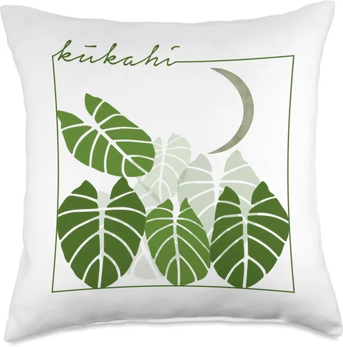 Vista 5 de Kalo Kukahi - Pala'ili Almohada de tiro 16x16, multicolor