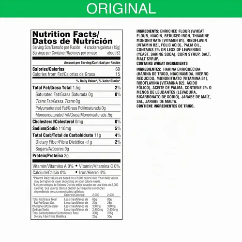 Vista 2 de Keebler Export Sodas Soda Crackers, Galletas de Sopa, Snacks para el Almuerzo, Original, Lata de 28oz (1 Lata)