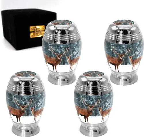 Vista 19 de Aurora Borealis Urna de cremación para cenizas para adultos, hombres y mujeres, Urnas de cremación personalizadas para cenizas humanas, urnas