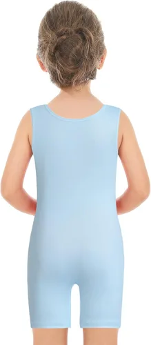 Vista 6 de Phineein Leotardos para gimnasia para niñas, ropa deportiva para danza y baile