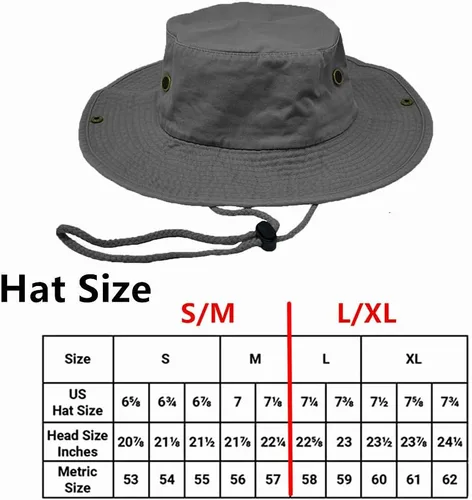 Vista 5 de Glory Max Sombrero de pescador de algodón lavado con correa de barbilla gorra de pesca Sun Safari Boonie Oliva