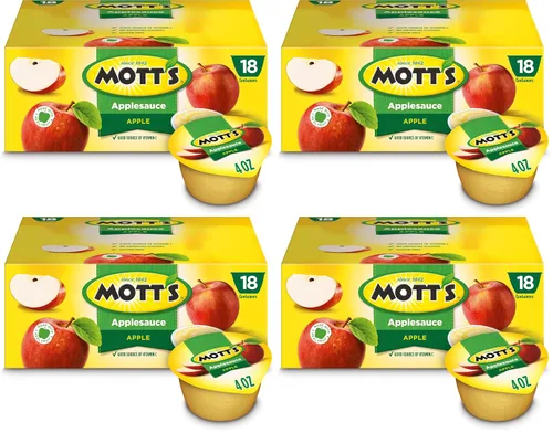 Vista 16 de Mott's Puré de manzana, taza de 4 onzas, 18