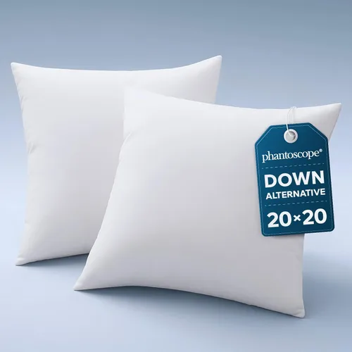 Vista 16 de Phantoscope 18 x 18 rellenos de almohada, almohada decorativa para cama