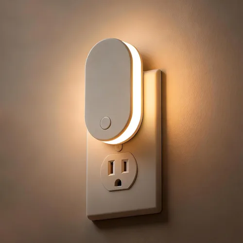 Vista 13 de L LOHAS LED - Luz nocturna LED, paquete de 2 luces nocturnas LED modernas enchufables en la pared con sensor de atardecer a amanecer, 0-100LM