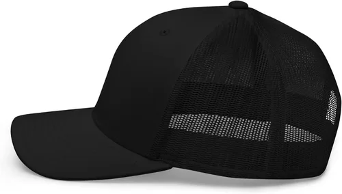 Vista 4 de Paquete de 10 gorras de malla a granel personalizadas con texto y logotipo para hombres y mujeres