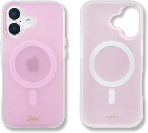 Vista 34 de Sonix x Barbie Funda para iPhone 15 Pro Compatible con MagSafe Probada para caídas de 10 pies Golden Hour