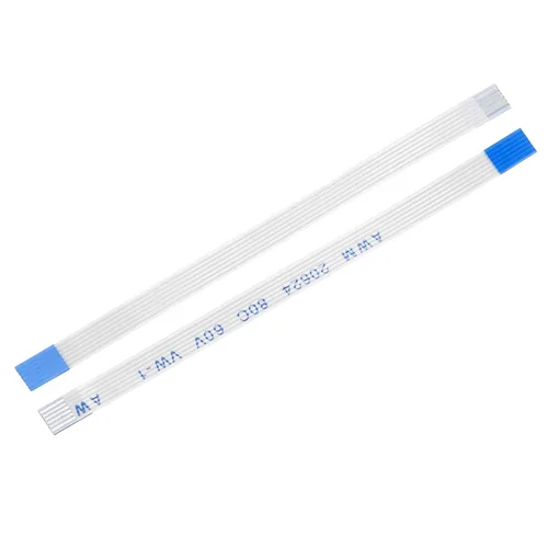 Vista 19 de uxcell Cable plano flexible FFC, 5 clavijas de 0.020 in de paso de 1.181 in, FPC FFC, cable de cinta flexible para TV LCD, audio de coche