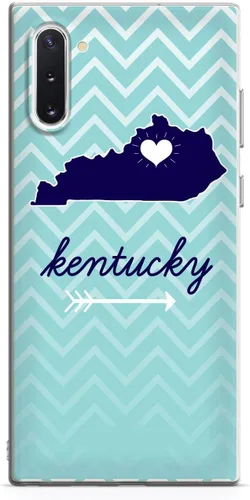 Vista 14 de Inspired Cases - Compatible con iPhone Xs Max - Funda protectora con textura 3D para Apple iPhone Xs Max - Kentucky Chevron Pattern State