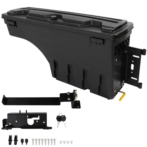 Vista 5 de SCITOO SwingCase Compatible con Dodge Ram 1500 2002-2010, para Ram 1500 2011-2018, para Ram 1500 Classic 2019-2021 Caja de almacenamiento