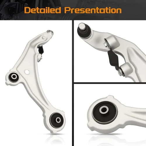 Vista 6 de Brazo de control inferior delantero compatible con Nissan Murano 3.5L V6 2009-2014# 54500-1AA1A 54501-1AA1A