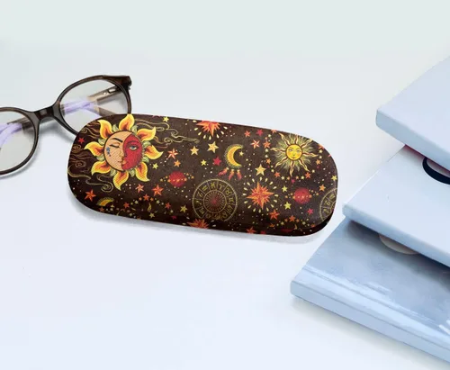 Vista 6 de WIRESTER Funda rígida para gafas, cubierta protectora con paño de microfibra