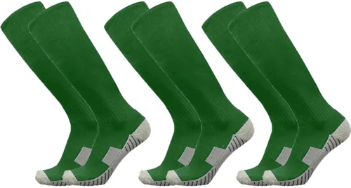 Vista 10 de Calcetines de béisbol 3 pares para niños, jóvenes y adultos (4 a 20 años) calcetines deportivos de equipo, calcetines de fútbol atléticos