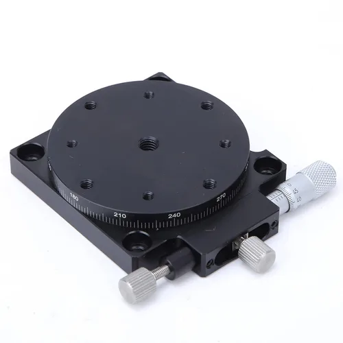 Vista 9 de KUIDAMOS Etapa manual de la rotación de la precisión de RS60-L 196.9 ft m, exactitud 0,01