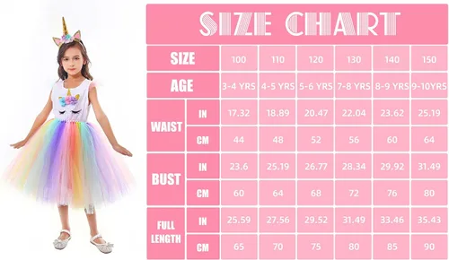 Vista 4 de PinkBeautiM Vestido tutú de unicornio para niñas, disfraz de unicornio de lentejuelas para niña con diadema, vestidos de fiesta de cumpleaños de 3 a