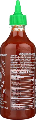 Vista 2 de 6 BOTELLAS HUY FONG SRIRACHA SALSA DE CHILI CALIENTE 17OZ