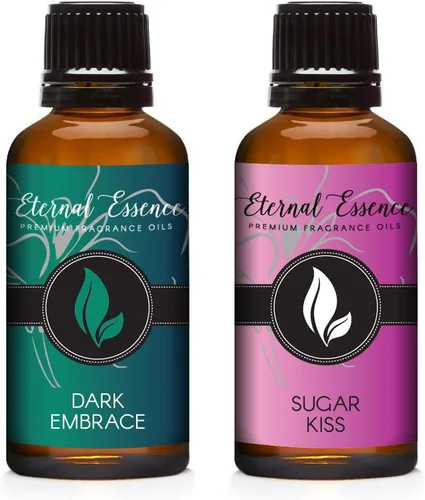 Vista 33 de Eternal Essence Oils Paquete de 2 aceites aromáticos de alta calidad de 1.0 fl oz – Café Vienna y Clavo de Canela Sexy – para velas, fabricación
