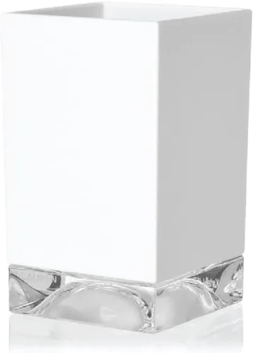 Vista 9 de Kartell Porta cepillo de dientes cuadrado, negro, 2.9 x 2.9 x 4.7 in