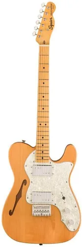 Vista 8 de Squier Classic Vibe - Guitarra eléctrica Telecaster de los años 50, rubio Butterscotch, diapasón de arce Pine Body, Maple Neck and Fingerboard