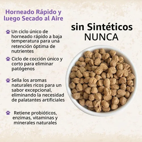 Vista 2 de CARNA4 Alimento para perros secado al aire suave y rápido, receta