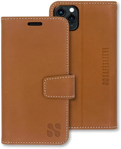 Vista 32 de SafeSleeve Desmontable para iPhone 12 Mini - Negro